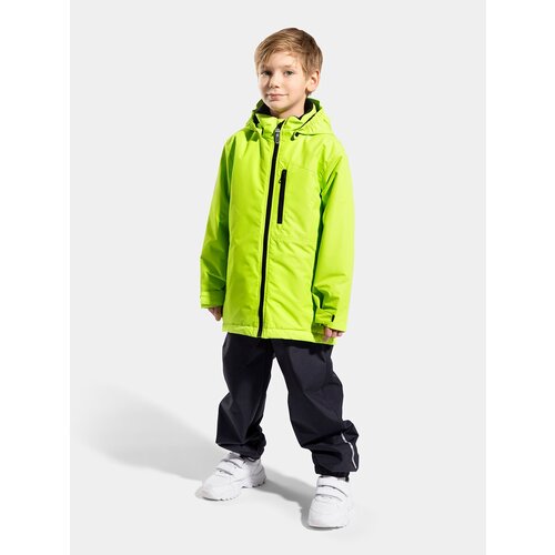 фото Куртка kisu, размер 98, зеленый