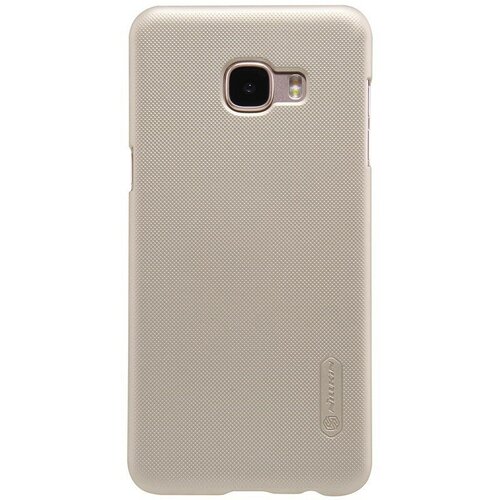 Накладка пластиковая Nillkin Frosted Shield для Samsung Galaxy C5 C5000 золотая накладка пластиковая nillkin frosted shield для samsung galaxy a3 2017 a320 белая