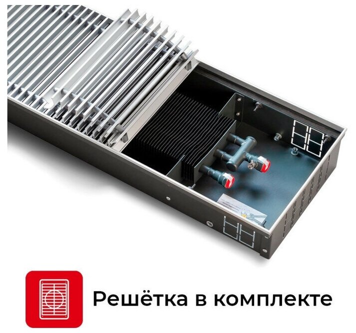 Внутрипольный конвектор Techno Power KVZ 300-105-1500 с естественной конвекцией - фотография № 15