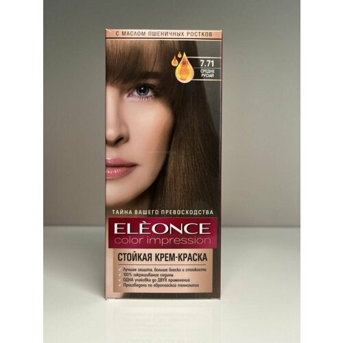 Краска для волос ELEONCE стойкая крем краска для волос с маслами