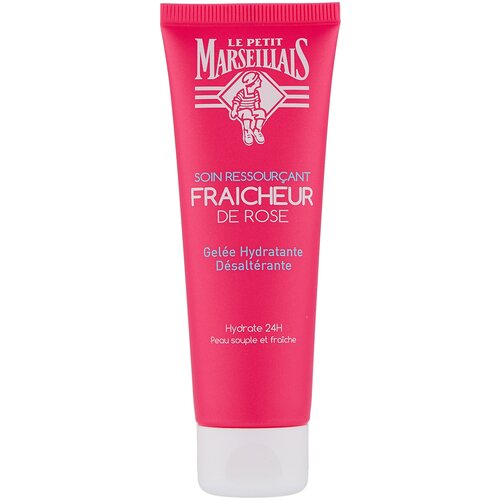 Le Petit Marseillais увлажняющий гель-крем для лица Свежесть Розы, 50 мл