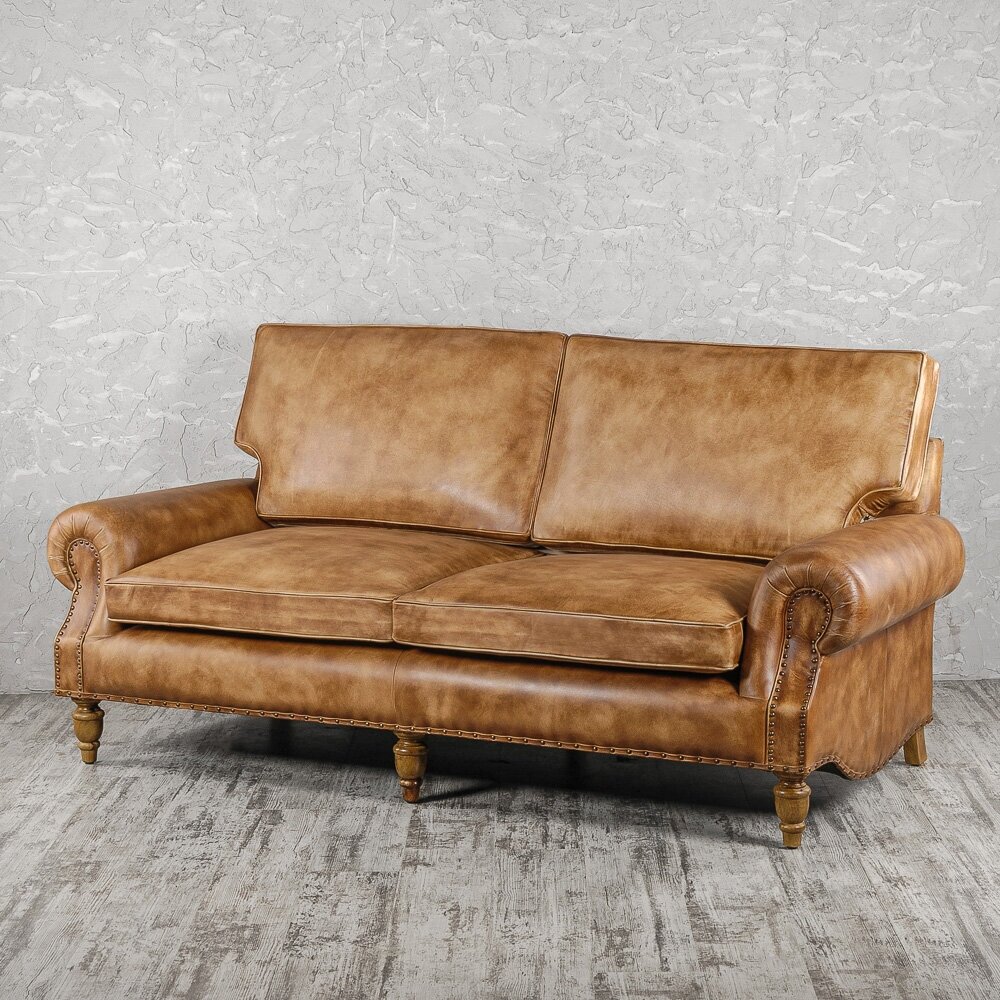 фото Диван кожаный "Аристократ_2"