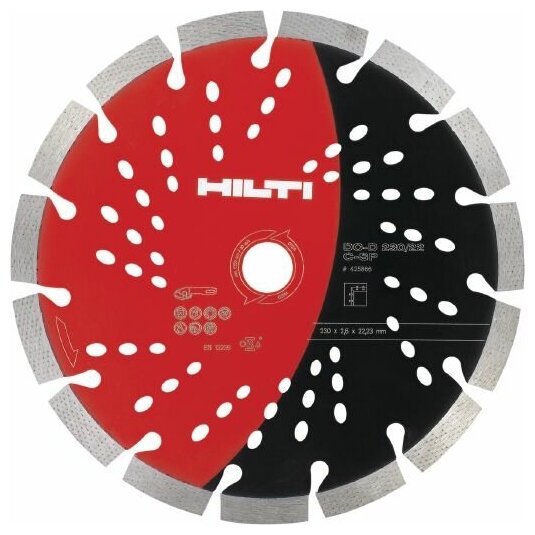 Алмазный отрезной диск Hilti DC-D 305/22 C-SP