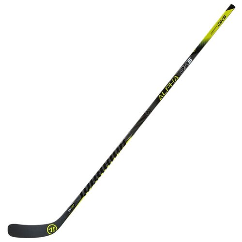 фото Клюшка хоккейная подростковая warrior alpha dx5 40 larkin5, арт.dx540g971-rgt, жесткость 40, прав, жел-бел-чер