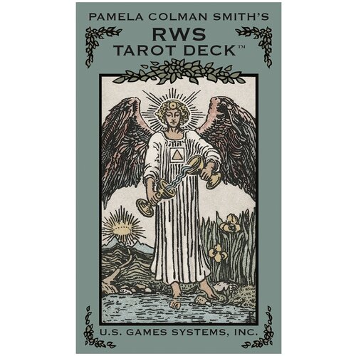 Гадальные карты U.S. Games Systems Таро Pamela Colman Smith's RWS, 78 карт, 363 карты таро pamela colman smith s rws tarot deck