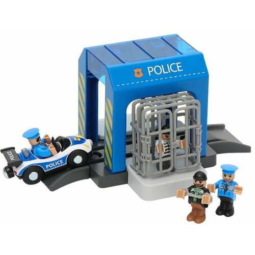 Полицейский участок с машинкой