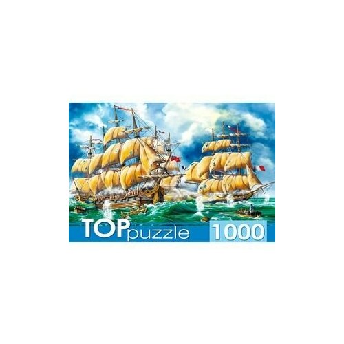 Toppuzzle. Битва кораблей. 1000 деталей