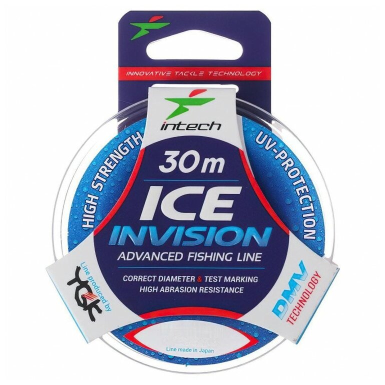 Леска Intech Invision Ice Line 0.08 30м