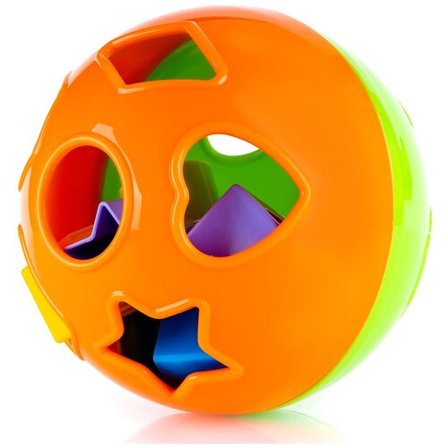 Развивающая игрушка Knopa Умный подарок, 12 дет., оранжевый/зеленый
