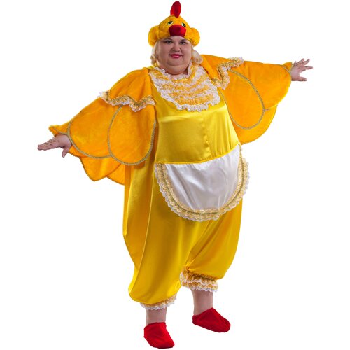 Карнавальный костюм взрослый Курица (52-54) бока с взрослый карнавальный костюм умирающий лебедь 52 54 размер 1550