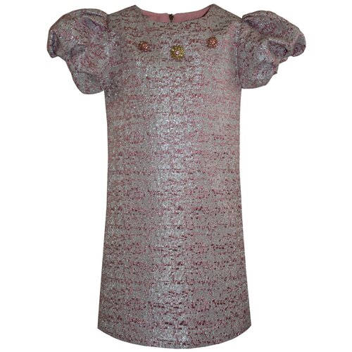 Платье Кидс фэшн, хлопок, нарядное, размер 7709, мультиколор
