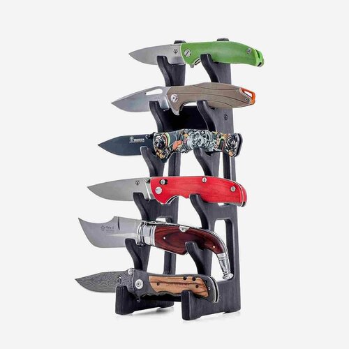 Подставка для ножей STANDWOOD Coral Reef Pocket 6 Угольный