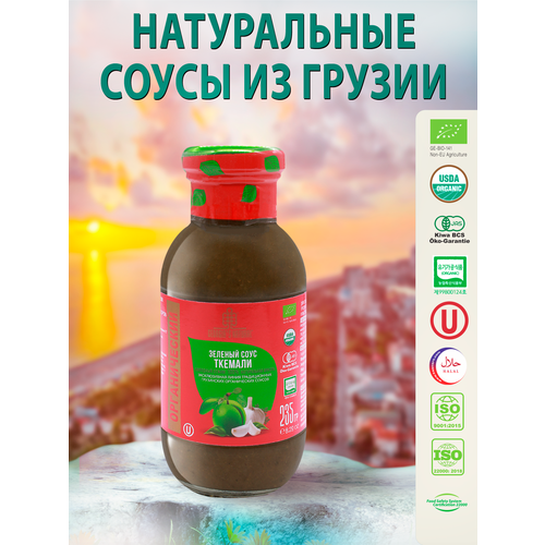 Зелёный соус ткемали 