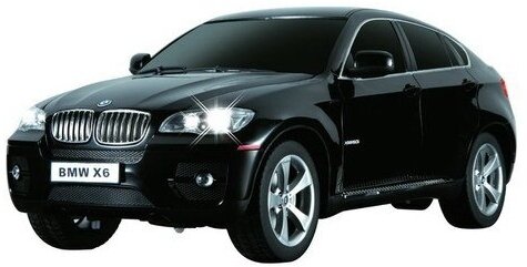 Машина р/у 1:24 BMW X6, 28.5х14х12см, цвет черный 27MHZ - Rastar [31700B]