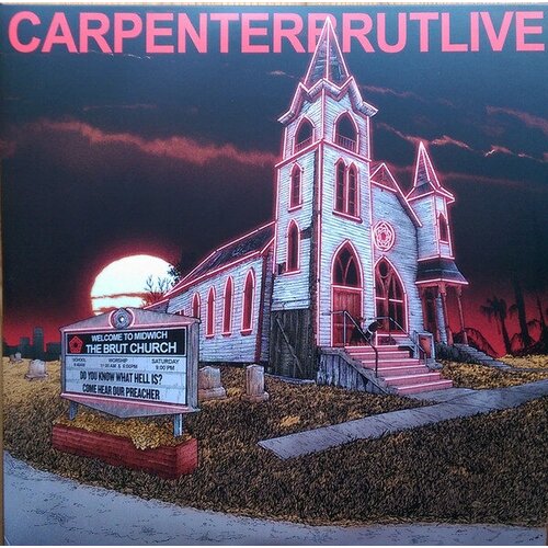 Виниловая пластинка Carpenter Brut: CARPENTERBRUTLIVE (VINYL). 2 LP виниловая пластинка carpenter brut leather terror 2 lp