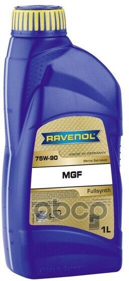 Трансмиссионное Масло Ravenol Marine Gear Fullsynth. Mgf Sae 75W-90 (1Л) Ravenol арт. 1231100-001-01-999