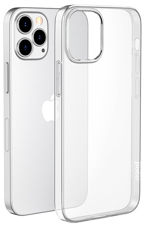 Чехол HOCO TPU Light Series для iPhone 12 Pro Max 6.7", прозрачный