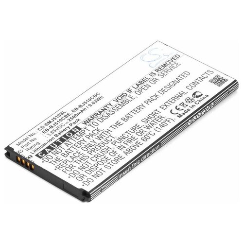 фото Аккумулятор для телефонов samsung sm-j510f/ds, sm-j510fn/ds, sm-j510h cameron sino