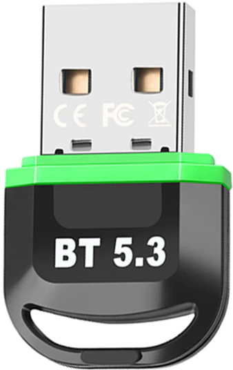 Адаптер PALMEXX USB Bluetooth 5.3 BLE, Windows 8.1/10/11, до 20м