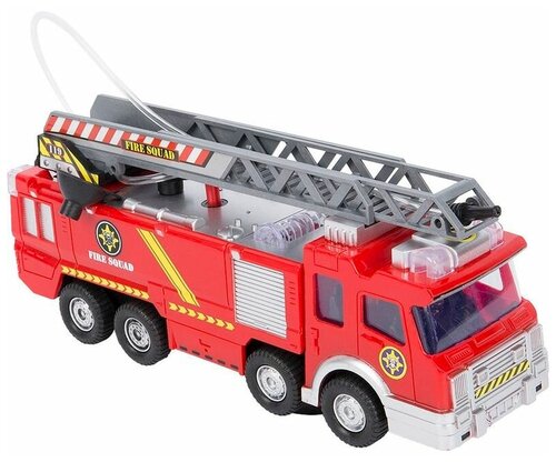 Пожарный автомобиль Zhorya ZYB-B0724, 24 см, красный