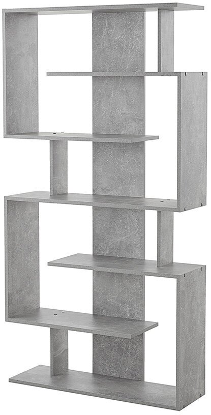 Стеллаж Hoff Зет, 81,6х161,2х26,6 см, цвет бетон