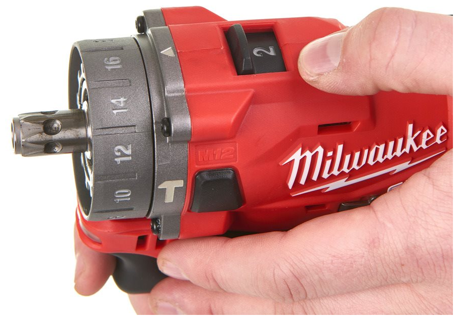 Аккумуляторная ударная дрель Milwaukee M12 FUEL FPDX-0, 12В, без АКБ и ЗУ, - фото №2