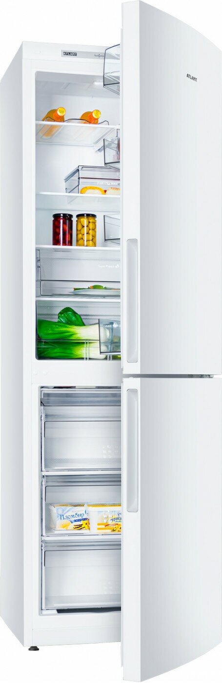Холодильник АТЛАНТ , двухкамерный, белый - фото №19