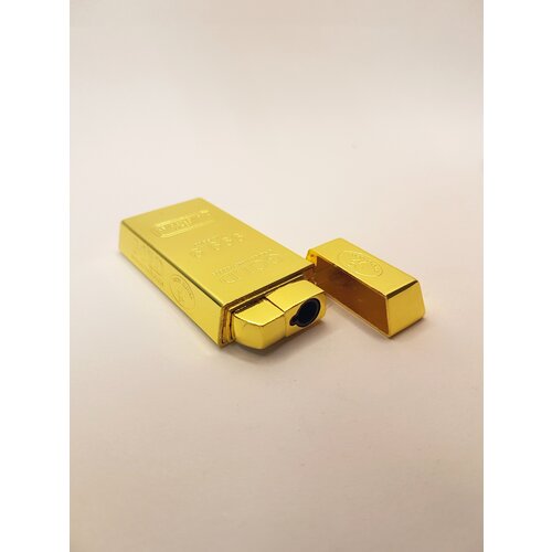 Зажигалка Дизайнерская золотая