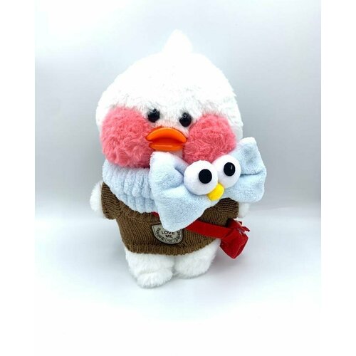 Утка Lalafanfan Желтая уточка с розовыми щечками Лалафафан Уточка Lalafanfan Маленькая желтая утка лалафанфан 1099₽