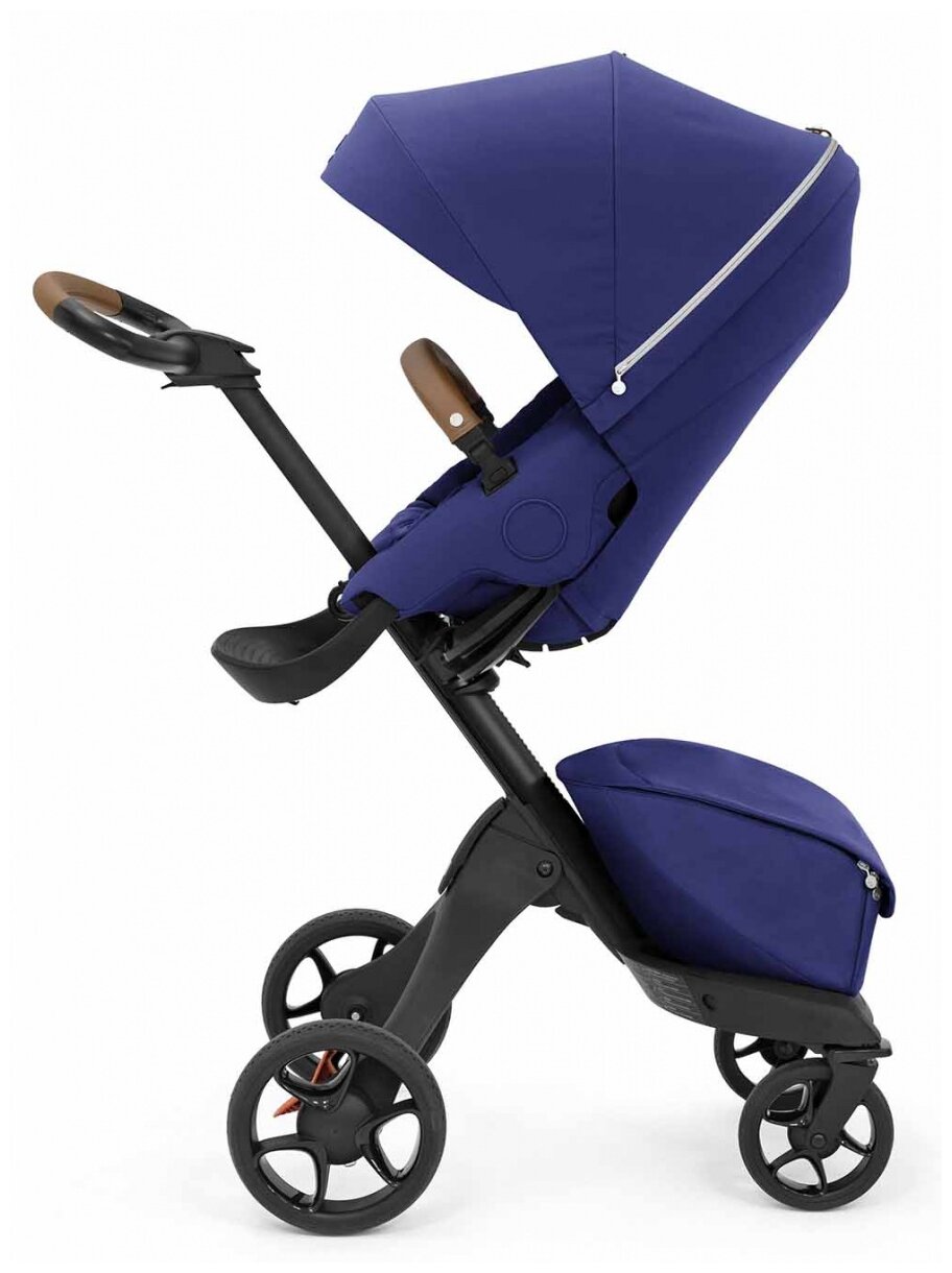 Коляска 2в1 Stokke XPLORY X Black/Royal blue 571403/572103