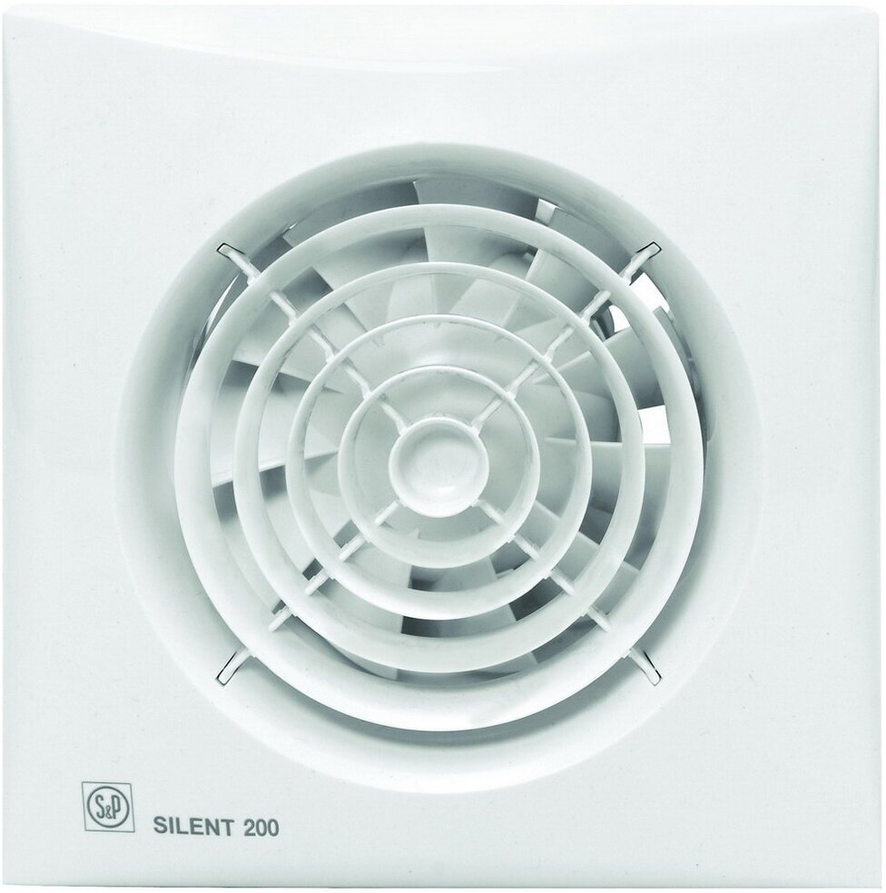 Вытяжной вентилятор Soler & Palau Silent-200 CZ (белый) 03-0103-110