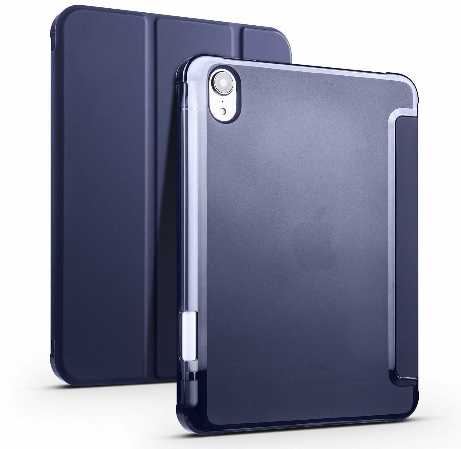 Чехол iPad mini 6 / 7 с держателем для стилуса темно-синий