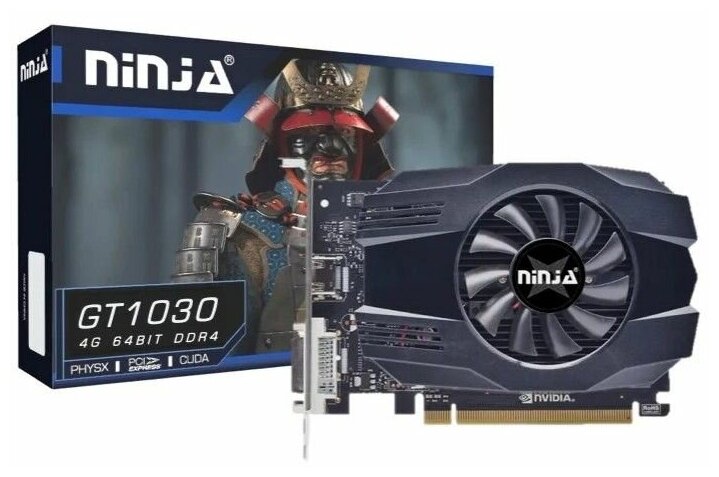 Видеокарта Ninja GT1030 PCIE (384SP) (NH103FG44F)