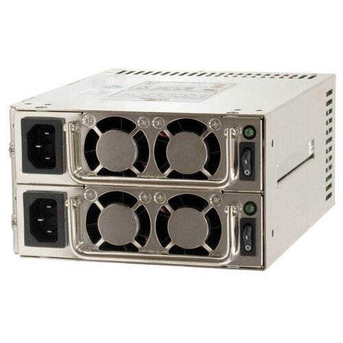 psm 6600p 600w ps2 4u швг 150 86 160mm single oem 8 Блок питания EMACS MRW-6420P 420W серебристый