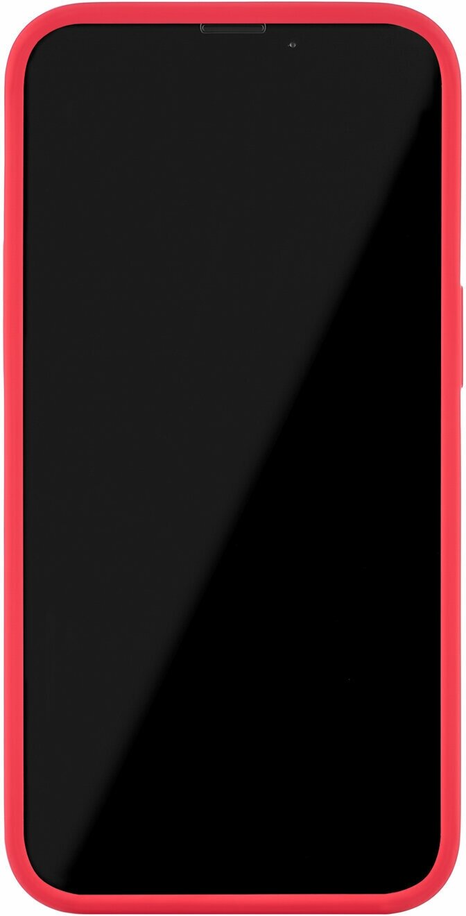 Чехол uBear Touch Mag Сase (Liquid silicone) для iPhone 13 Pro, MagSafe Compatible, красный
