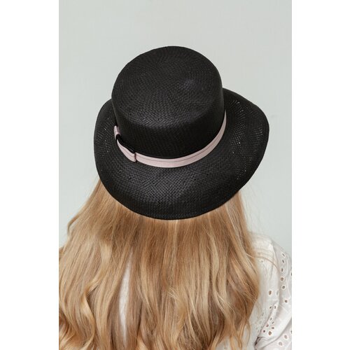 Шляпа ШапЛандия, размер 57/58, черный шляпа шапландия демисезонная размер 57 58 мультиколор