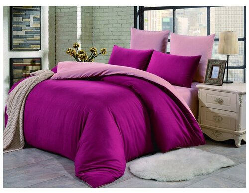 Комплект постельного белья Valtery MO-48, софткоттон, цветной
