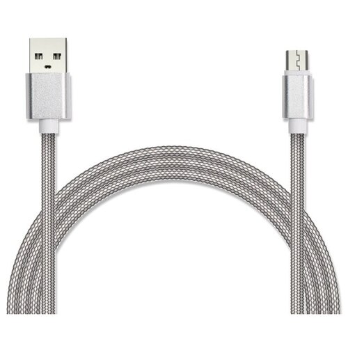 Jet.A USB - microUSB (JA-DC22), 2 м, белый кабель usb 2 0 на usb b прямой 5 метра