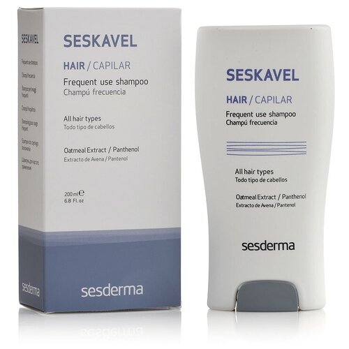 SesDerma шампунь Seskavel Frequent Use для частого применения, 200 мл seskavel шампунь для ежеденевного использования 200 мл