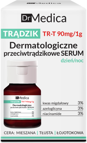 Сыворотка дерматологическая анти акне дневная ночная dr medica acne bielenda 30 мл - фото №2