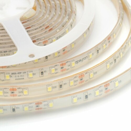 Лента светодиодная APEYRON LED 60 12 В 9,6 Вт IP20 6500 К 222BL