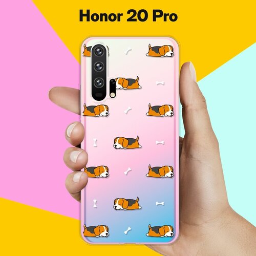 силиконовый чехол бигли спят на honor 9a Силиконовый чехол Бигли спят на Honor 20 Pro