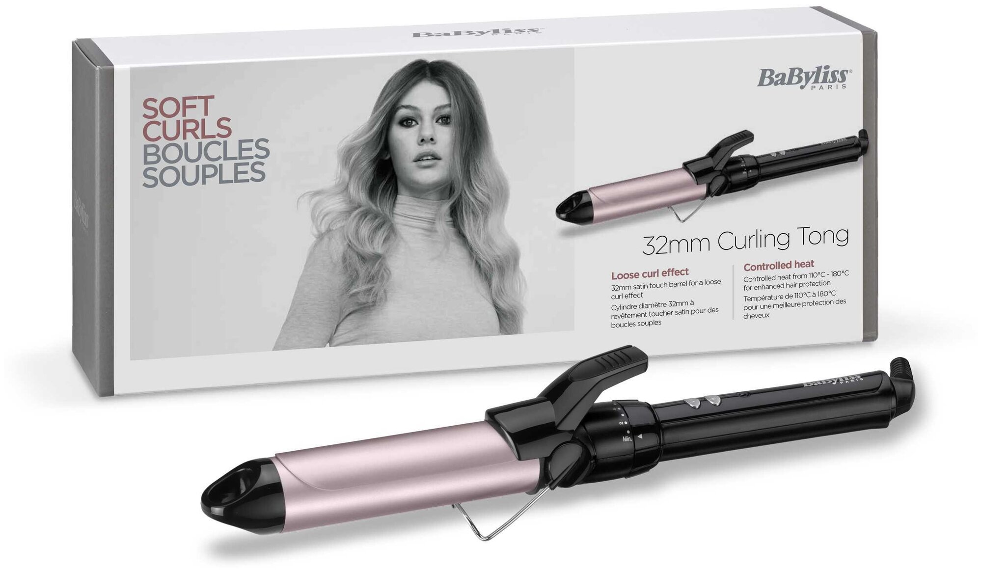 Щипцы BaByliss C332E чёрный