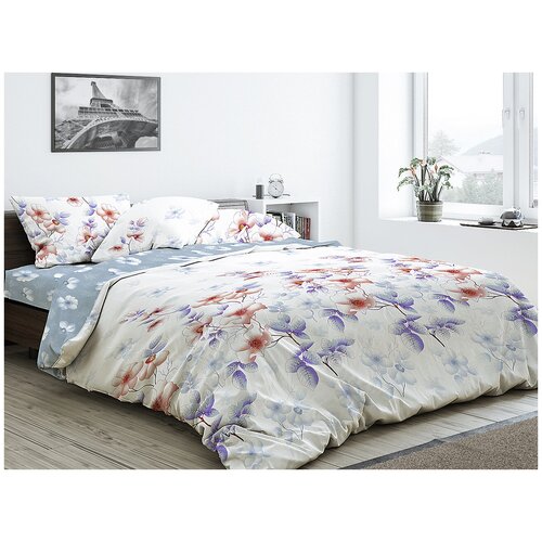 фото Комплект постельного белья, 1.5 спальный, мастерская снов, бязь, гост 142гр., хлопок 100%, с2010шв/94771 шуйские ситцы