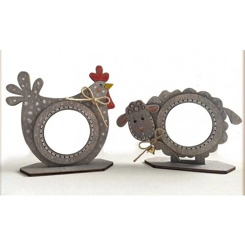 Рама NeoCraft Ферма 2 шт серый 729₽