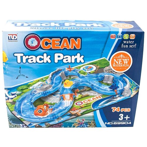 Трек TLD Ocean Track Park 69904 водная игра океан водяной трек 50 деталей коврик в коробке 69902