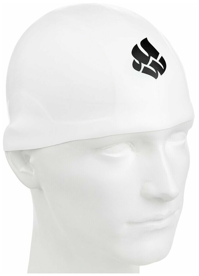 Силиконовая стартовая шапочка R-CAP FINA Approved, L, White