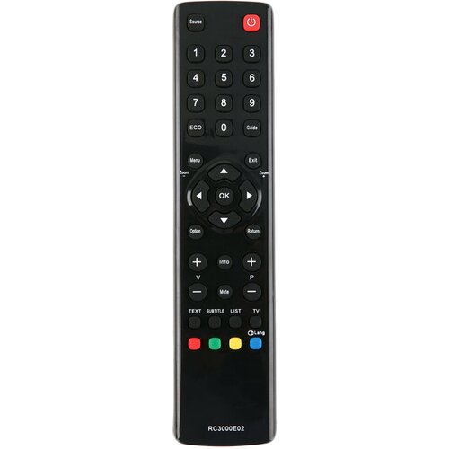 Пульт ДУ для TV Fusion/Hyundai/Supra/Thomson RC3000E02 пульт для thomson rc0q0036 tcl