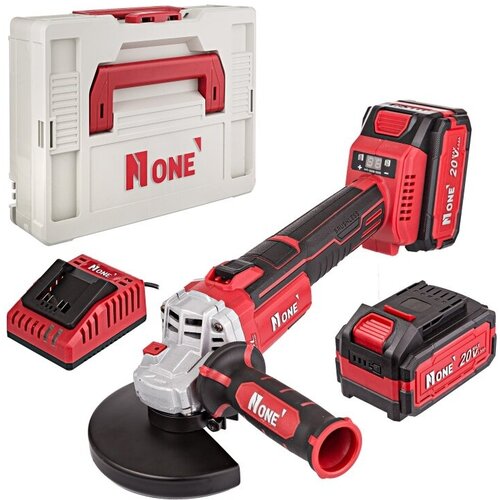 Аккумуляторная угловая шлифовальная машина NUMBER ONE AG125-2030-PRO-2B 23Ач регоборотов 1574000₽