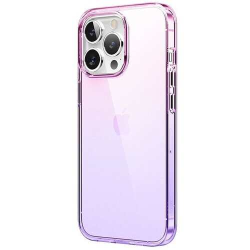 Чехол Elago AURORA Gradient для iPhone 14 Pro, розовый/фиолетовый bookaroo glasses case purple